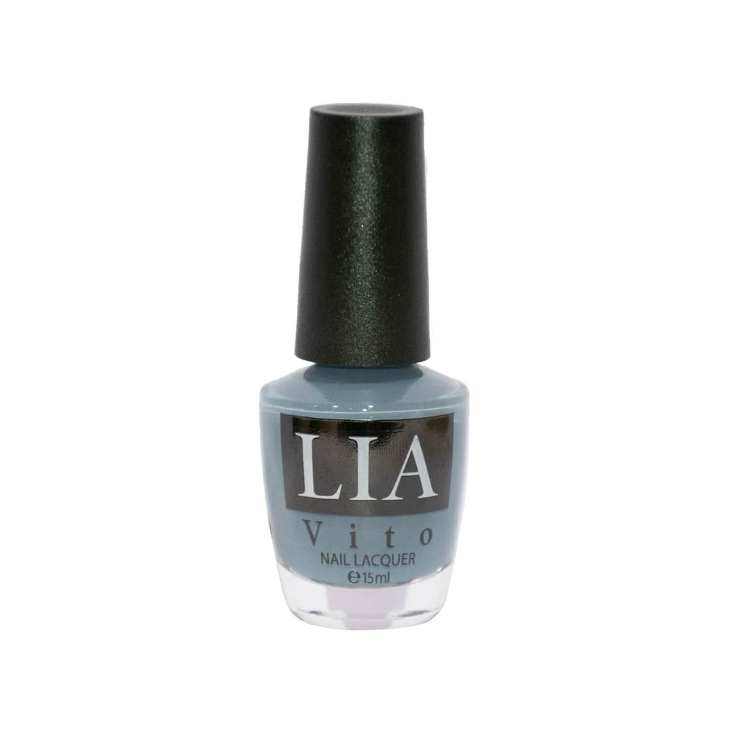 لاک ناخن لیا ویتو تنالیته آبی شماره 091