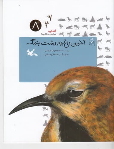 کتاب آهای مواظب ما باشید 8- آخرین زاغ بور دشت بزرگ نشر کانون پرورش فکری کودکان و نوجوانان