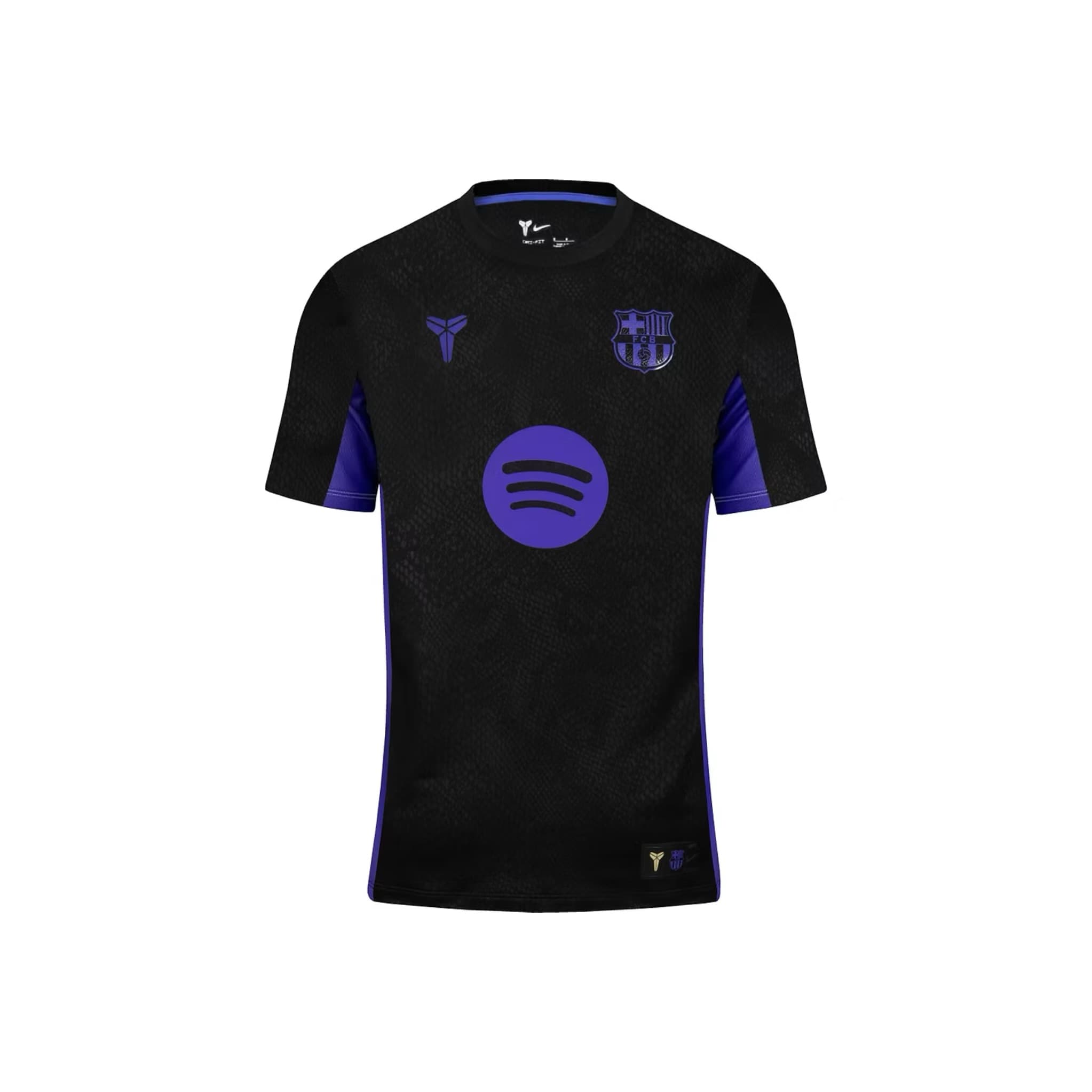 لباس پلیری پیش مسابقه طرح مامبای بارسلونا2026-پیراهن تک