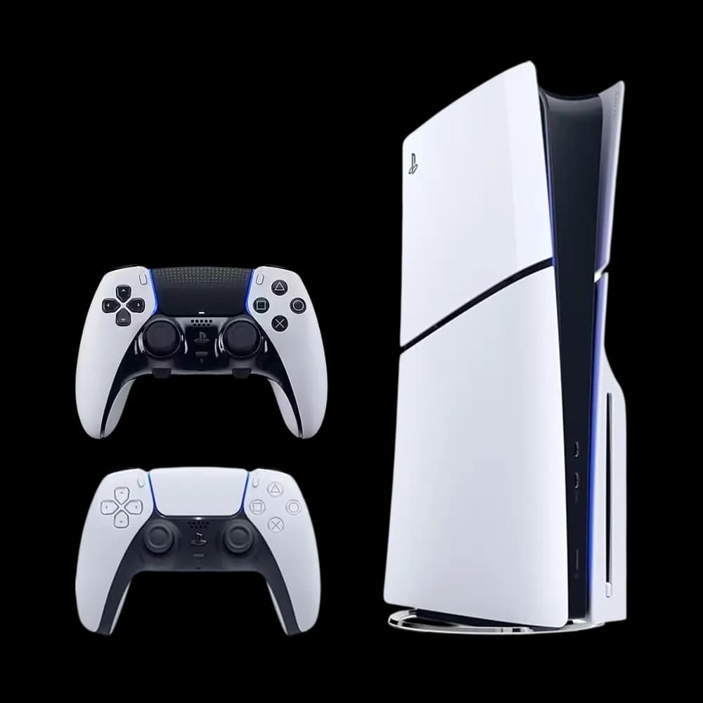 کنسول بازی سونی مدل Sony PlayStation 5 Slim + DualSense Edge دیسک خور