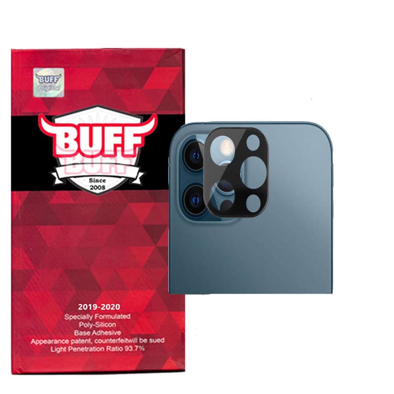 محافظ لنز دوربین گوشی اپل iPhone 12 Pro Max بوف مدل 3D