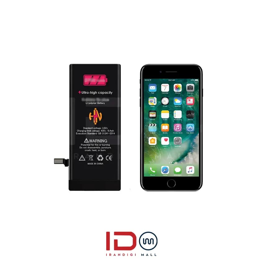 باتری تقویتی گوشی اپل مدل iPhone 7 با یک سال گارانتی بی قید و شرط