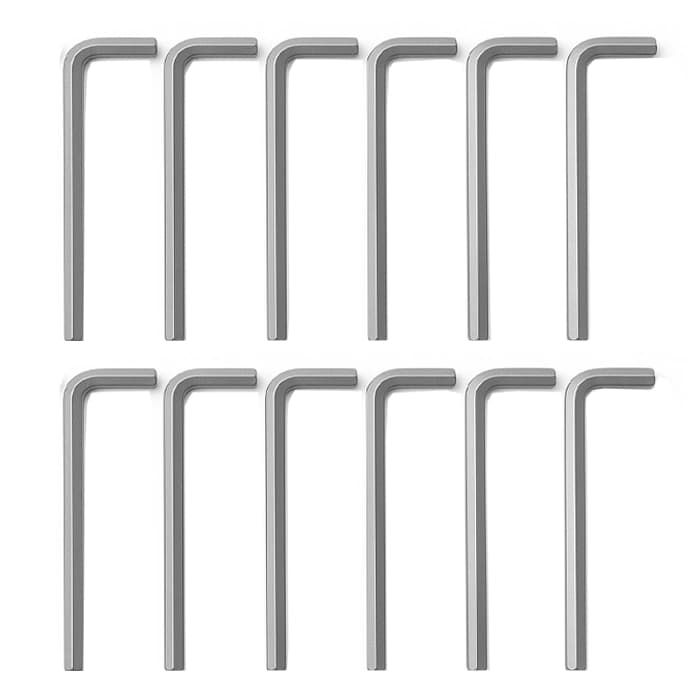 بسته 12 عددی آچار آلن شش پر سایز 2.5