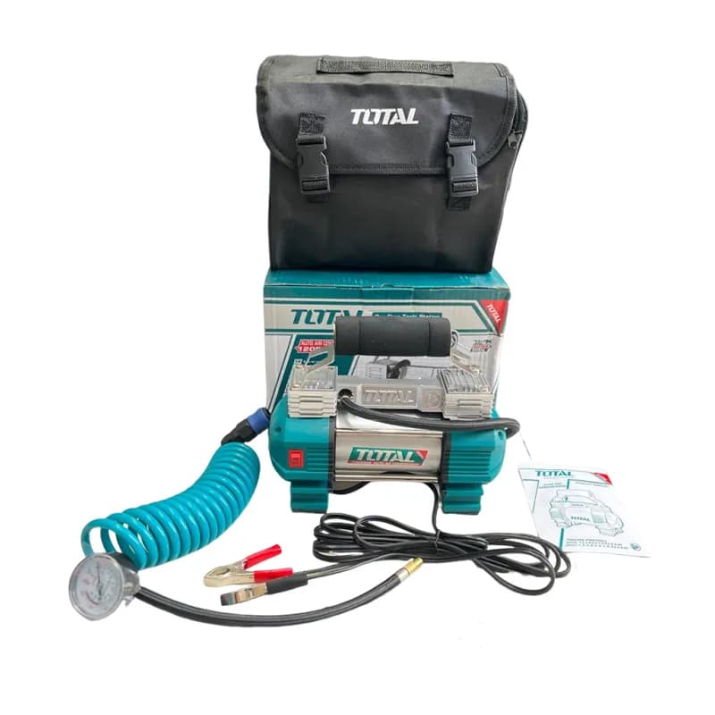 کمپرسور باد فندکی 12 ولت توتال مدل TTAC2506