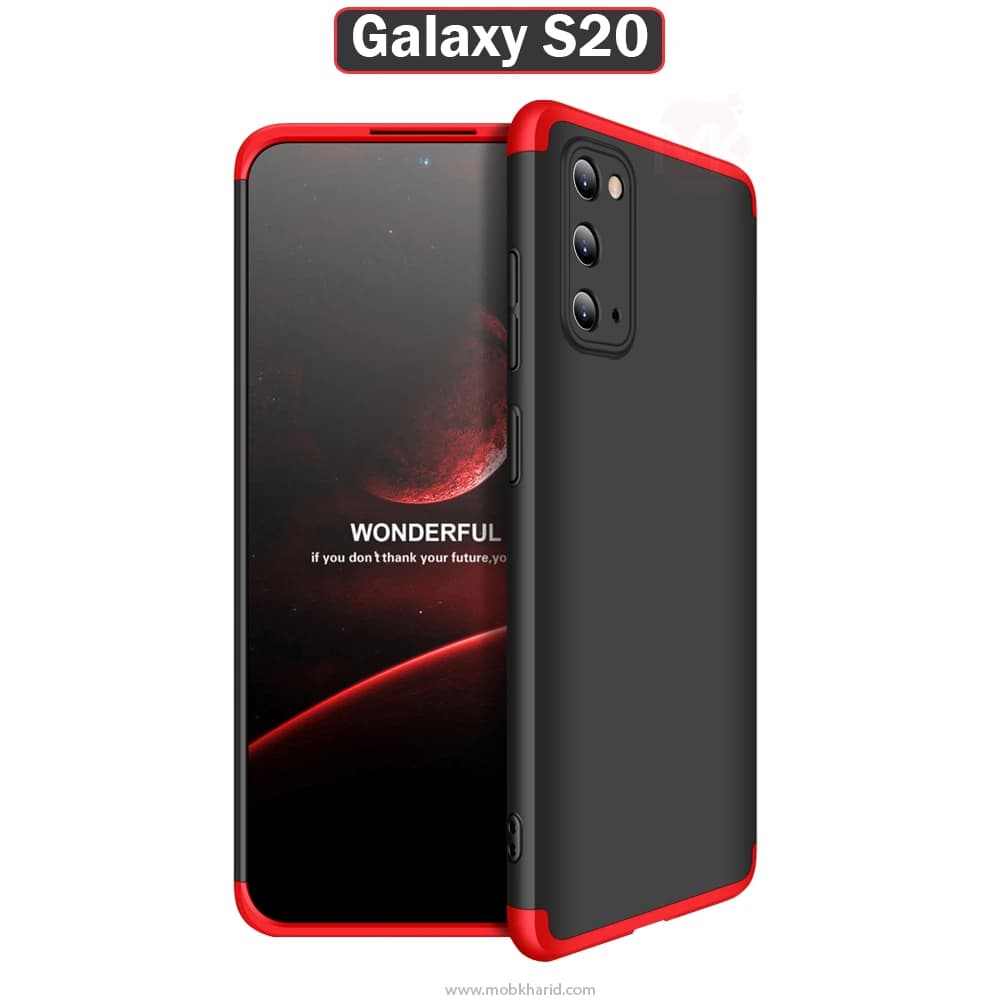 قاب محافظ سامسونگ GKK Full 360 Coverage PC Case | Galaxy S20