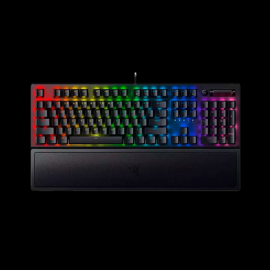 کیبورد مکانیکال گیمینگ ریزر BlackWidow V3 Green Switch