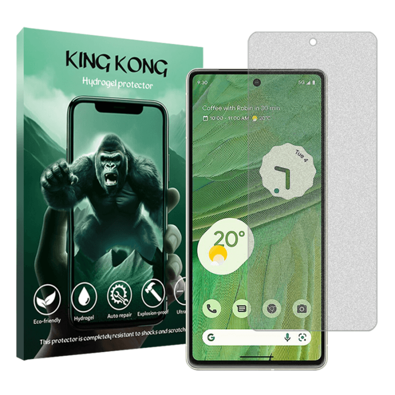 محافظ صفحه نمایش مات گوشی گوگل Pixel 7 کینگ کونگ مدل Tou‌gh