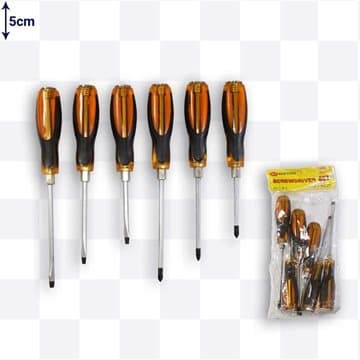 سری پیچ گوشتی 7 عددی ضربه خور ژیاوژاو