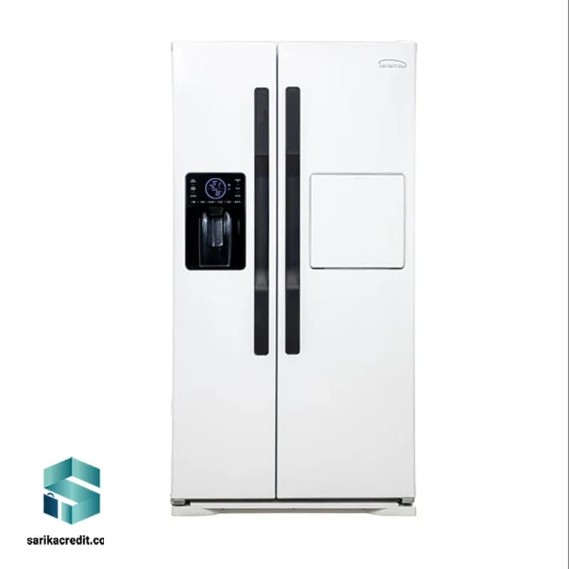 یخچال فریزر الکترواستیل ساید بای ساید مدل اینفینیتی ES52 رنگ تیتانیوم