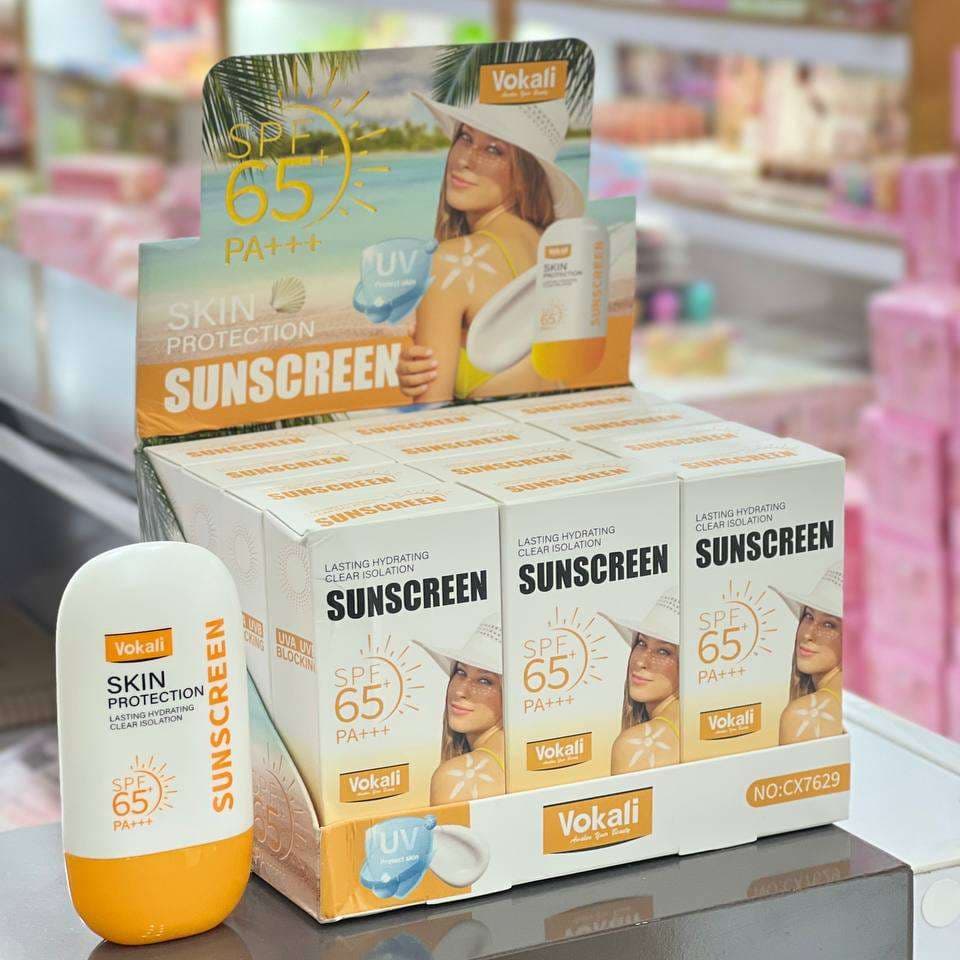 ضد آفتاب 7629 بی رنگ فلوئیدی VOKALI