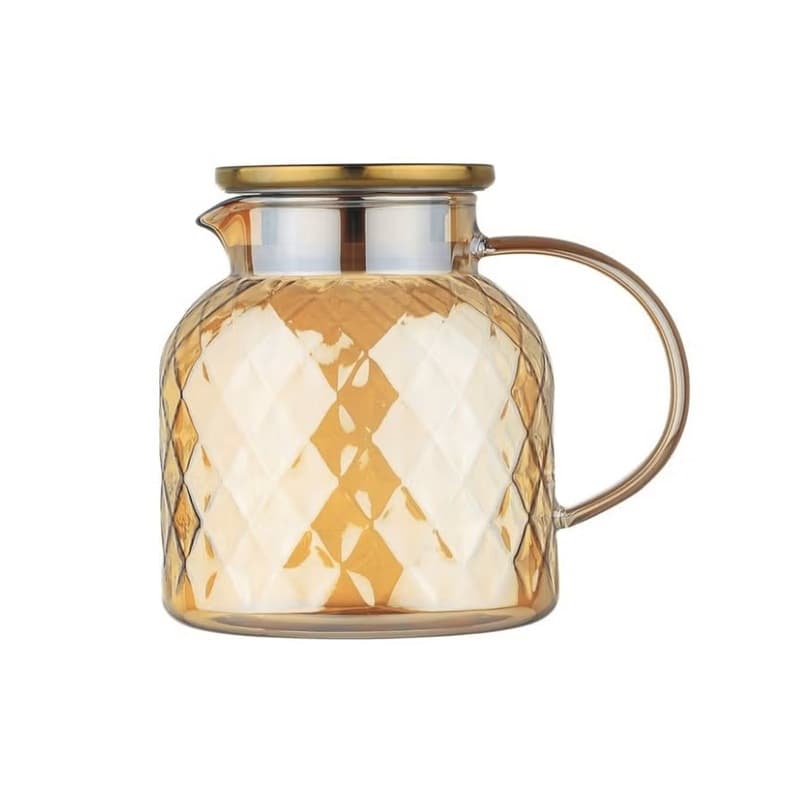 قوری پیرکس شامپاینی درب استیل 1000 – 1500 -1800 میل