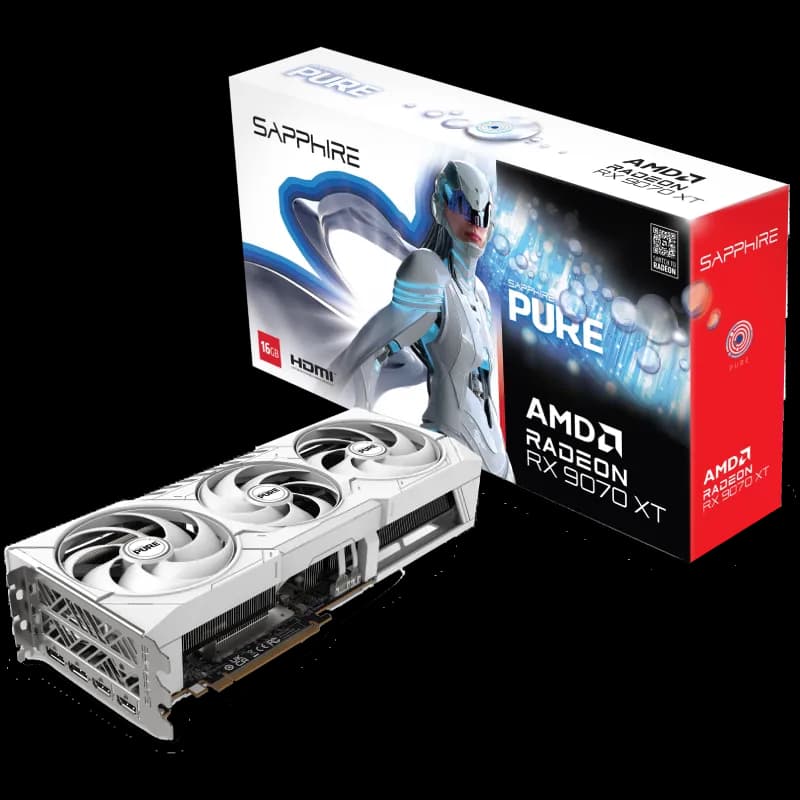 کارت گرافیک سافایر مدل Pure Radeon RX 9070 XT OC 16GB