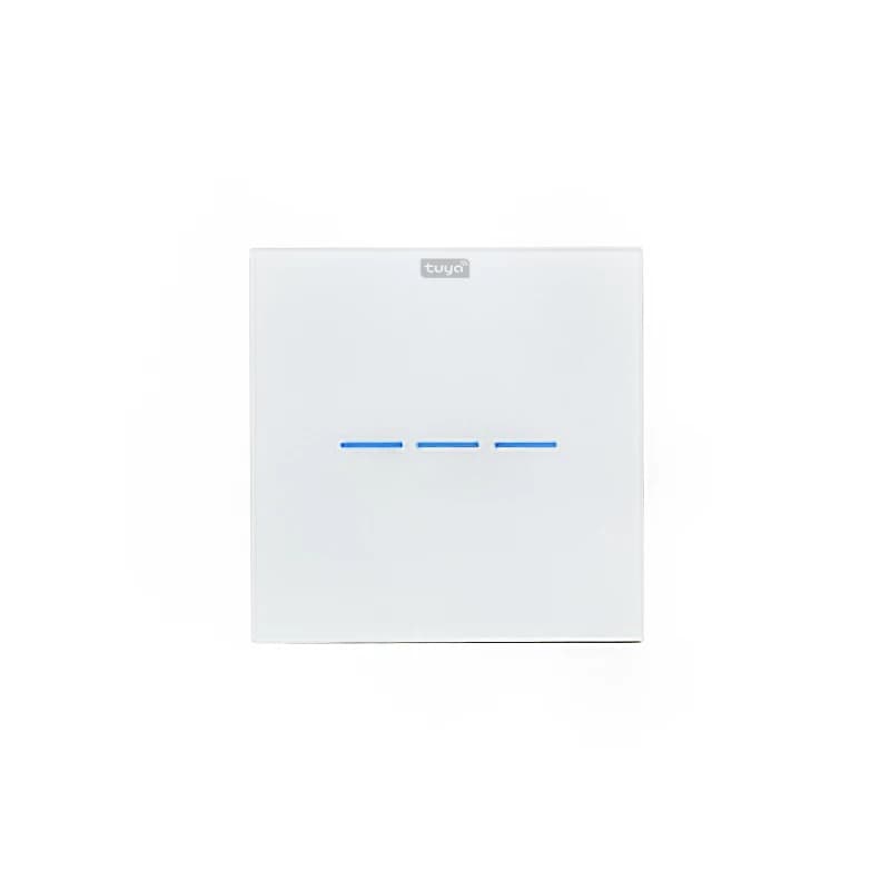 کلید هوشمند تویا مدل سه پل طرح خط Wi Fi