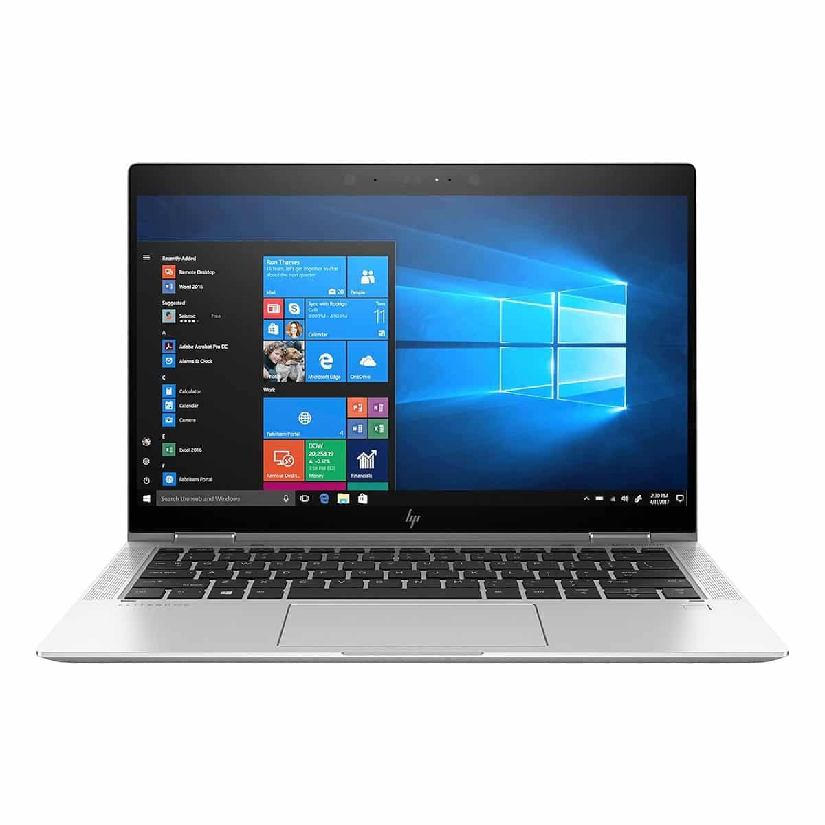 لپ تاپ استوک اچ پی HP EliteBook x360 1030 G3 core i5-8350u 8 256 لمسی 360 درجه