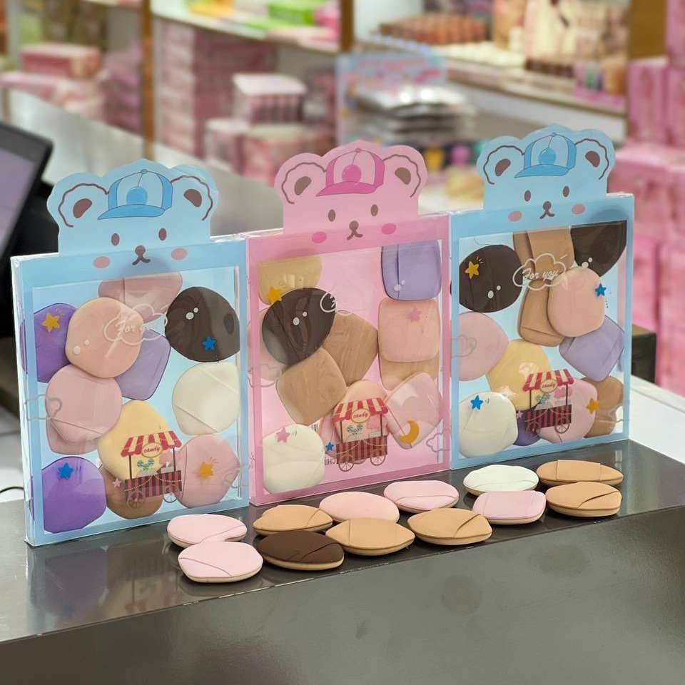 پک 12 عددی پد انگشتی طرح خرس