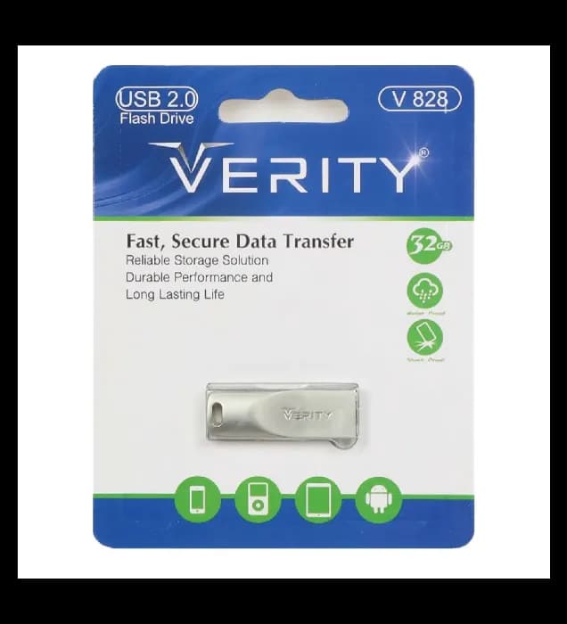فلش مموری وریتی مدل V828 ظرفیت 32 گیگابایت