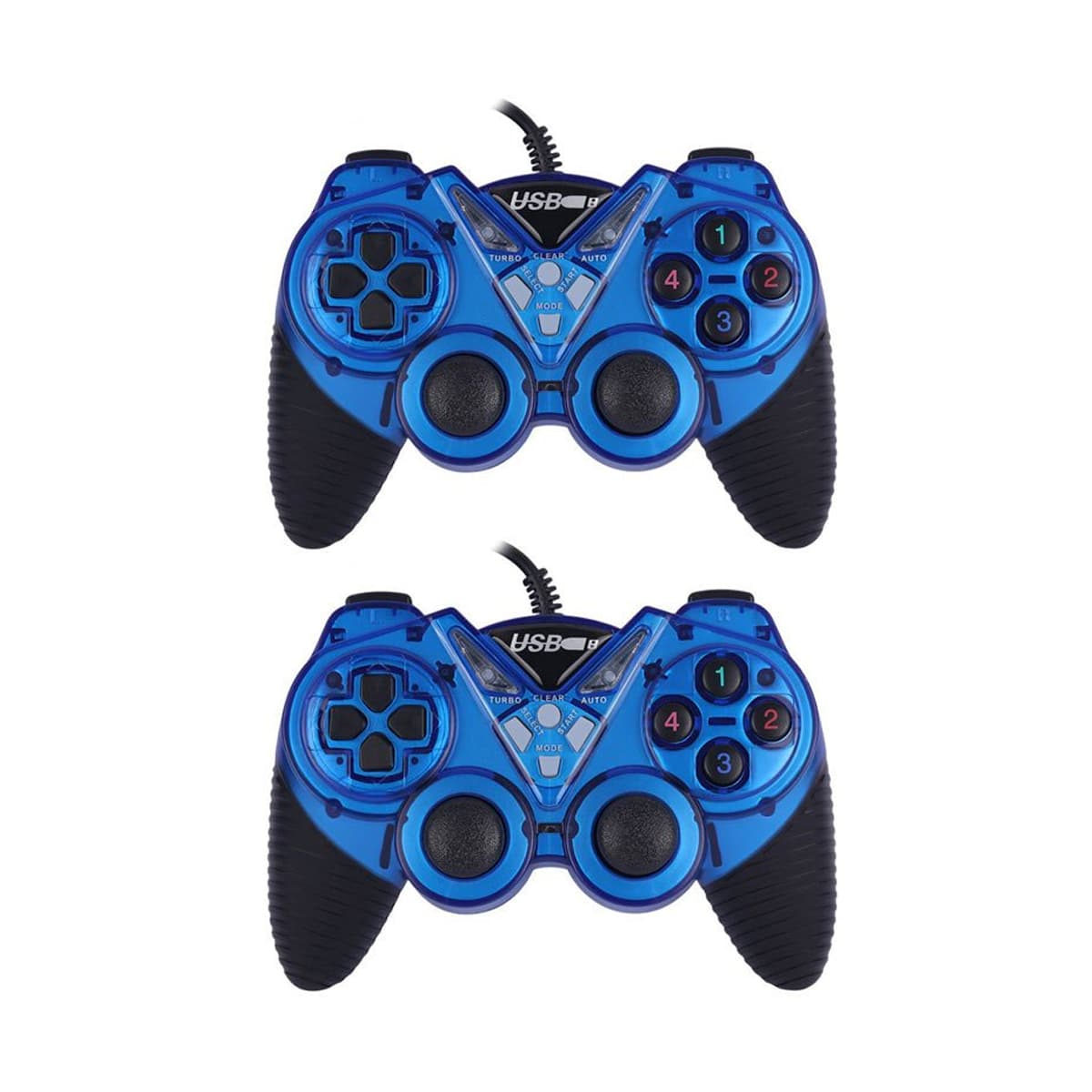 دسته بازی مدل دوبل شوکدار USB-890