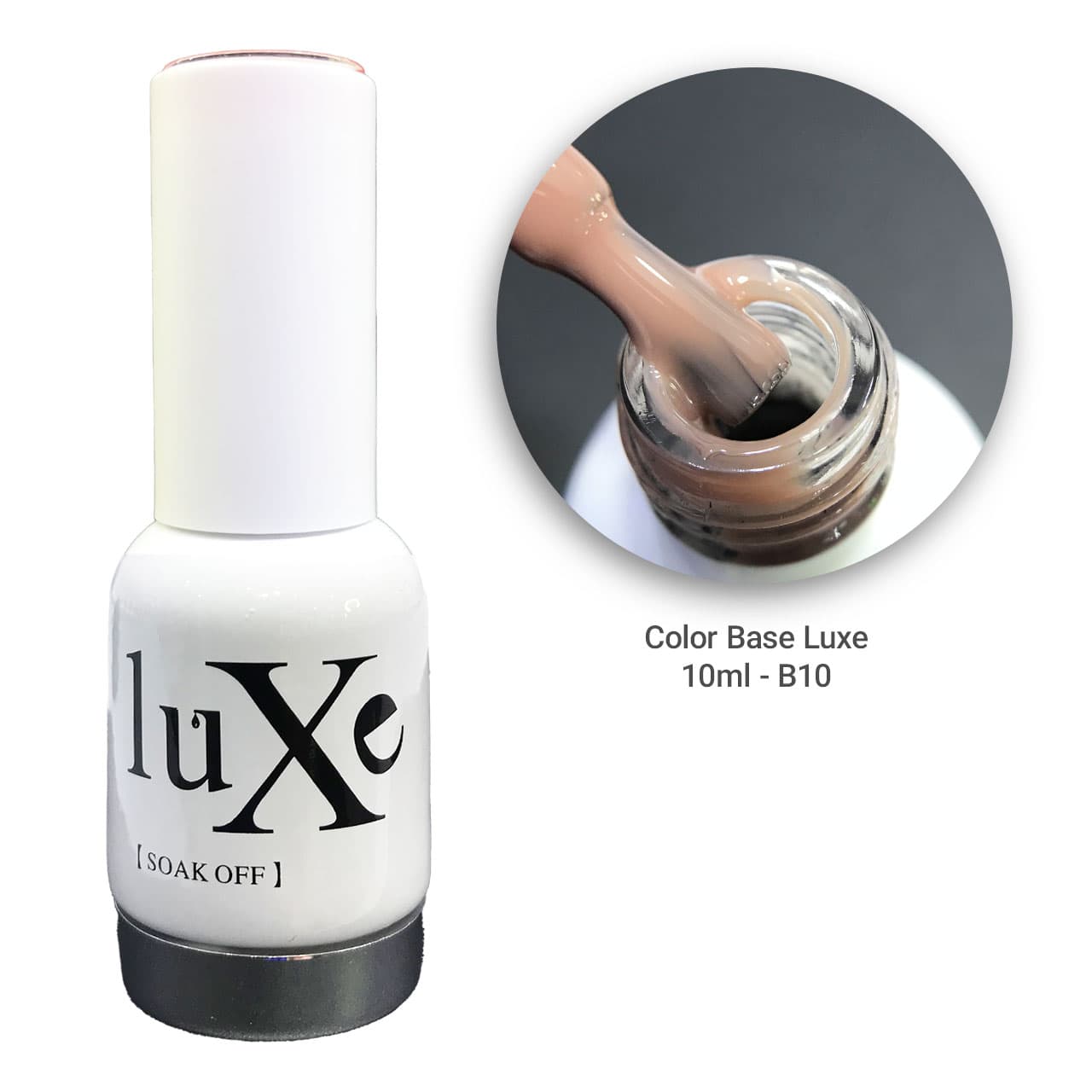 لاک ژل بیس فرنچ Luxe لوکسی 10 میل کد B10