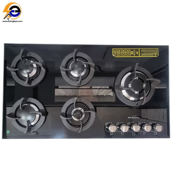 اجاق گاز رومیزی 5 شعله مورانو مدل HG532