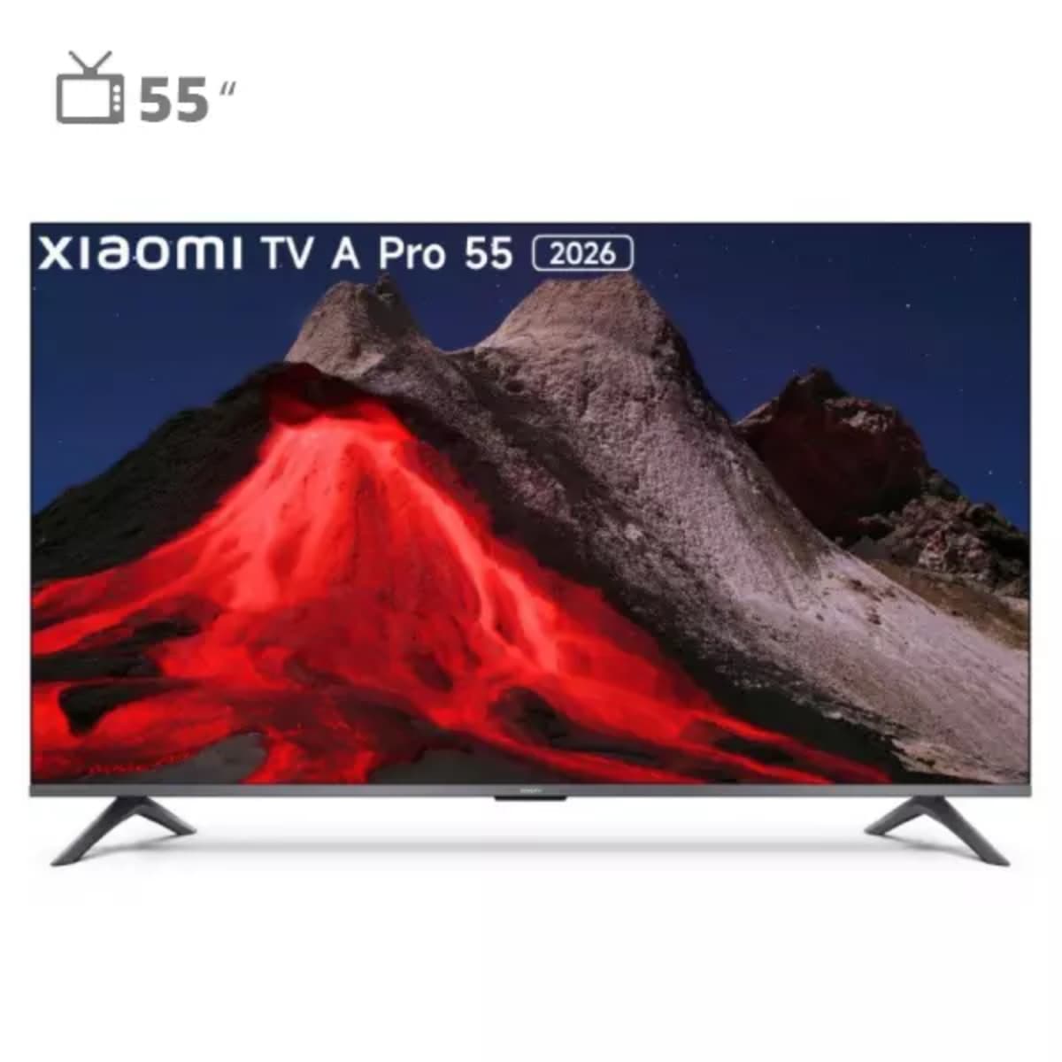 تلویزیون هوشمند شیائومی مدل A Pro QLED 2026 سایز 55 اینچ باگارانتی 24 ماهه