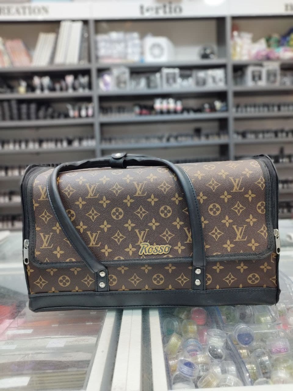 کیف ابزار کاشت ناخن آرایشگاهی بزرگ درجه یک