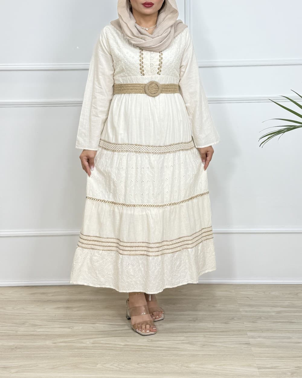 پیراهن نارین خامه دوزی _ کد محصول 877