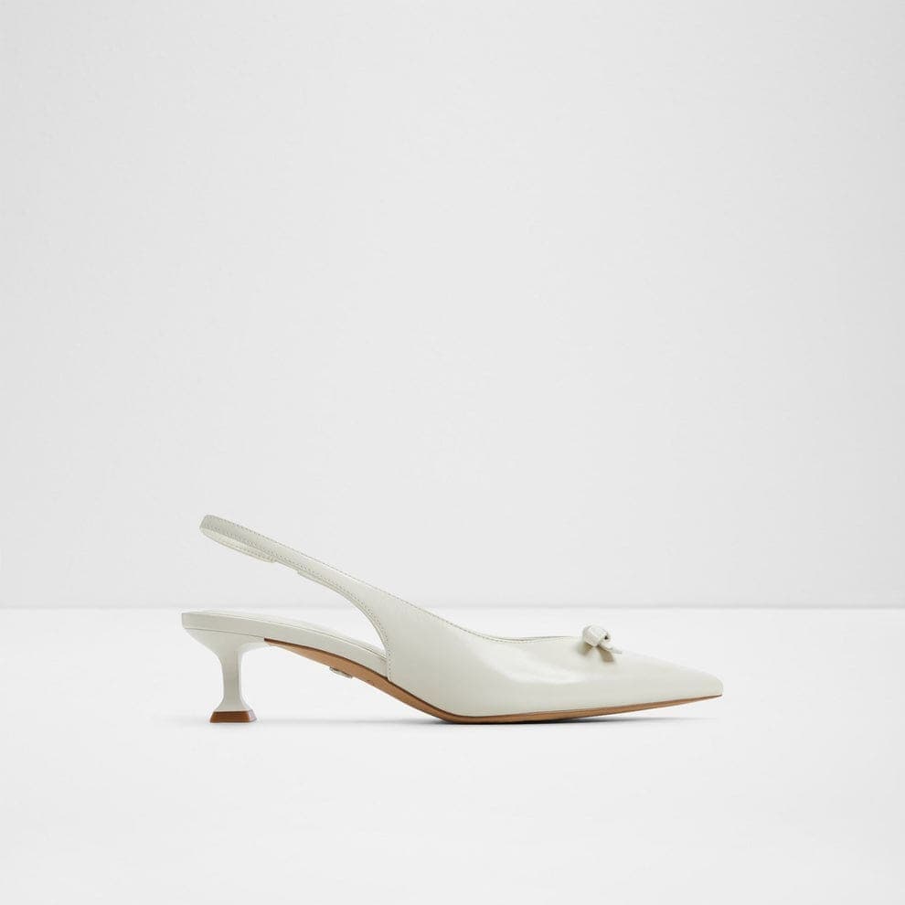 کفش زنانه پاشنه بلند سفید آلدو LUXURIANT – ALDO