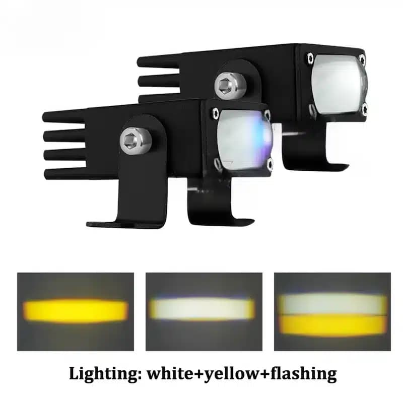 پرژکتور تک لنز L034 دو رنگ ۱۶ وات