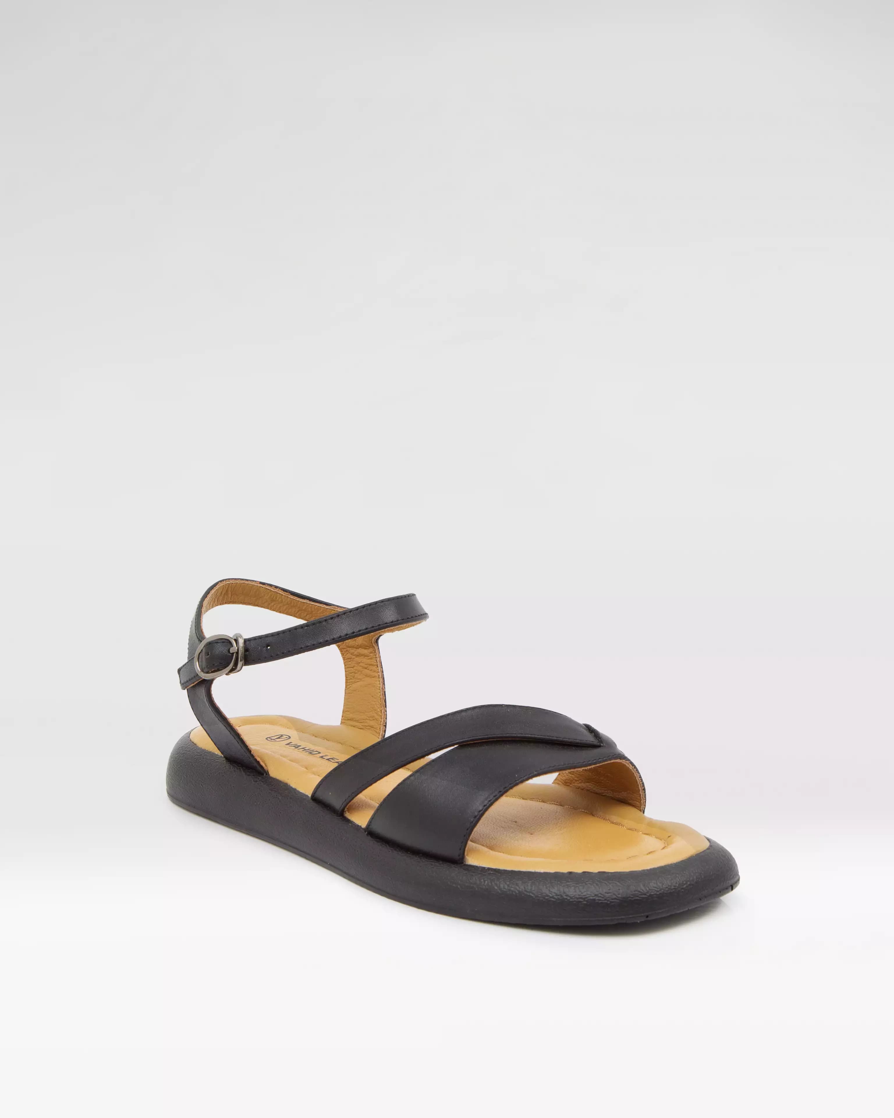 صندل زنانه چرم (کد 09074)