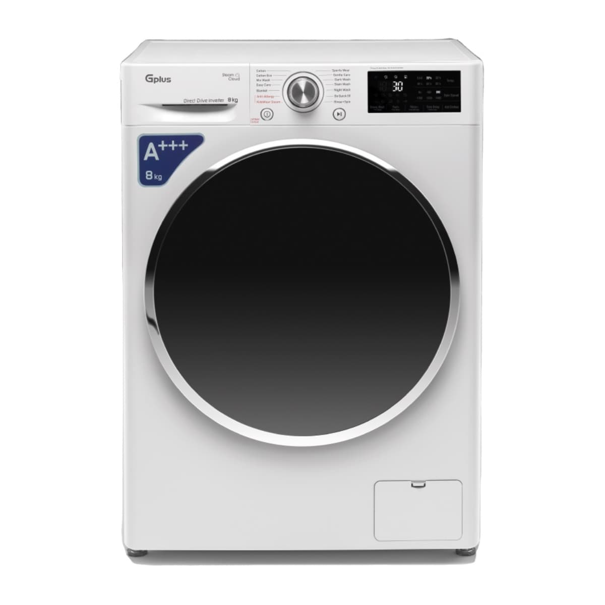 ماشین لباسشویی 8 کیلویی جی پلاس مدل GWM-R88