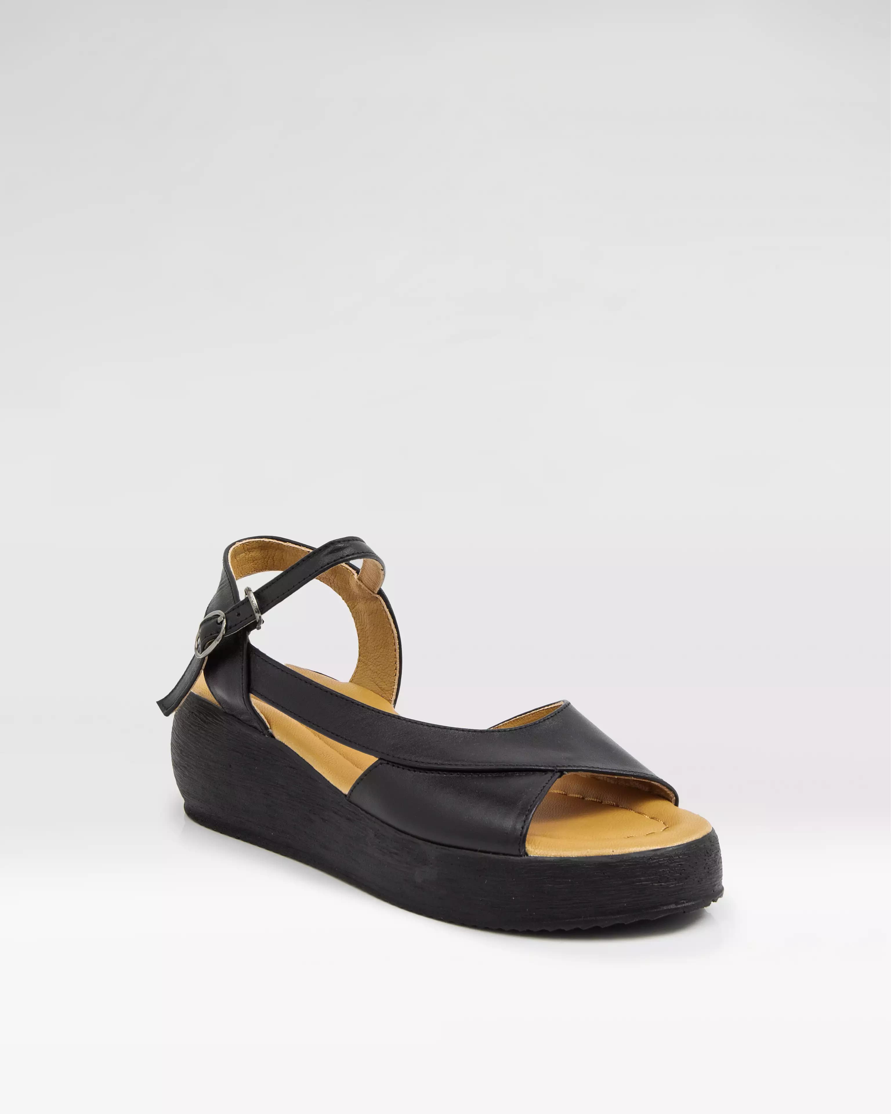 صندل زنانه چرم (کد 9096)