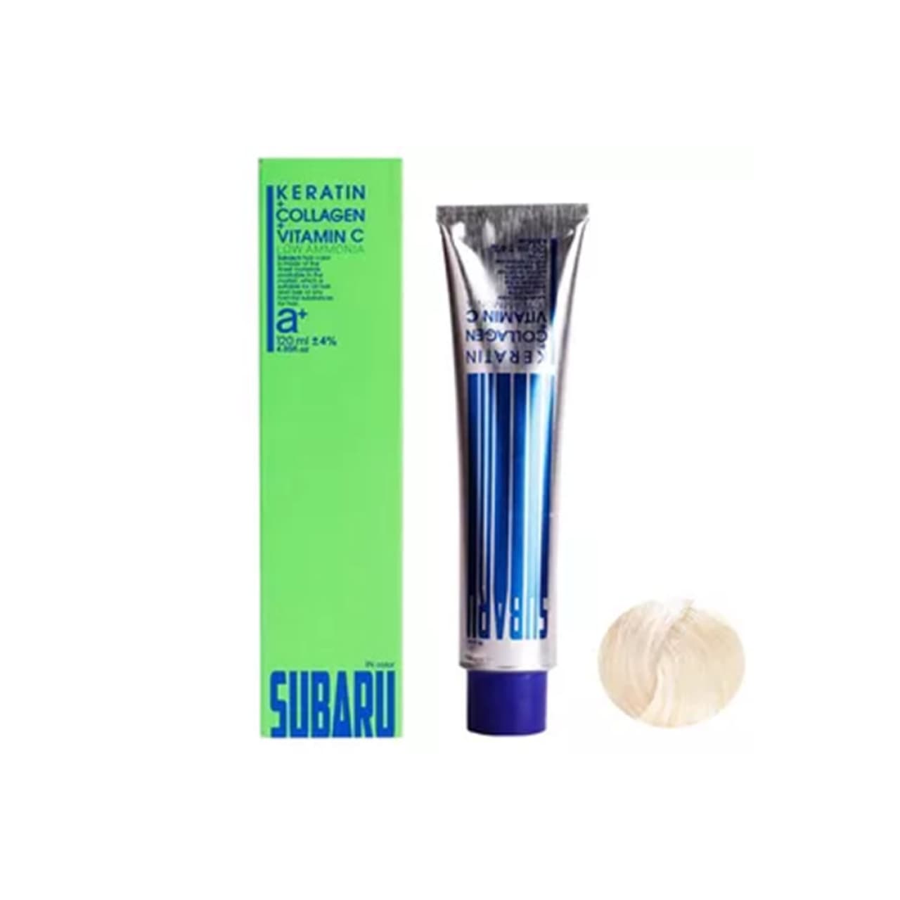 رنگ مو سوبارو شماره 601 حجم 120 میلی لیتر رنگ طلایی بسیار روشن