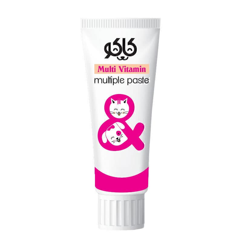 خمیر مولتی ویتامین سگ و گربه کاکو Kako Multi Vitamin Cat & Dog Paste وزن 100 گرم