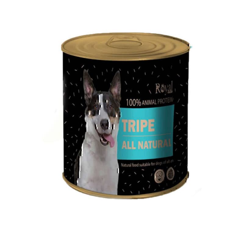 کنسرو پته سگ رویال کوکو با طعم سیرابی Royal coco وزن ۸۰۰ گرم