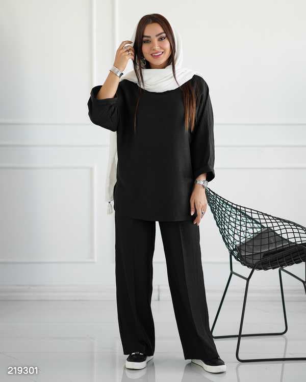 ست شومیز و شلوار زنانه مدل ماهسان السانا Elsana کد 2193