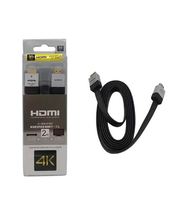 کابل HDMI سونی مشکی 2 متری 4K Ultra