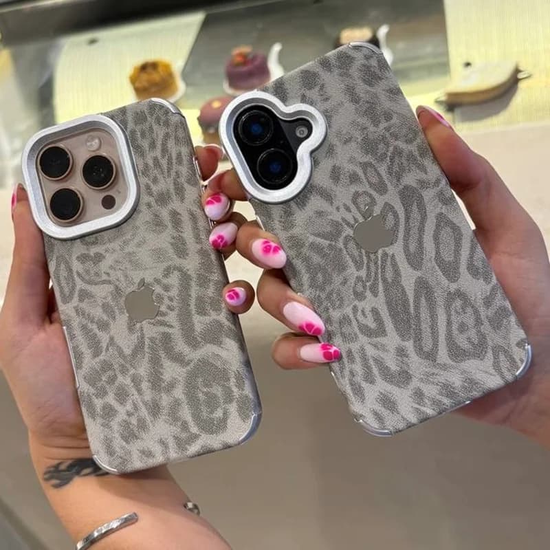 کاور آیفون grey leopard