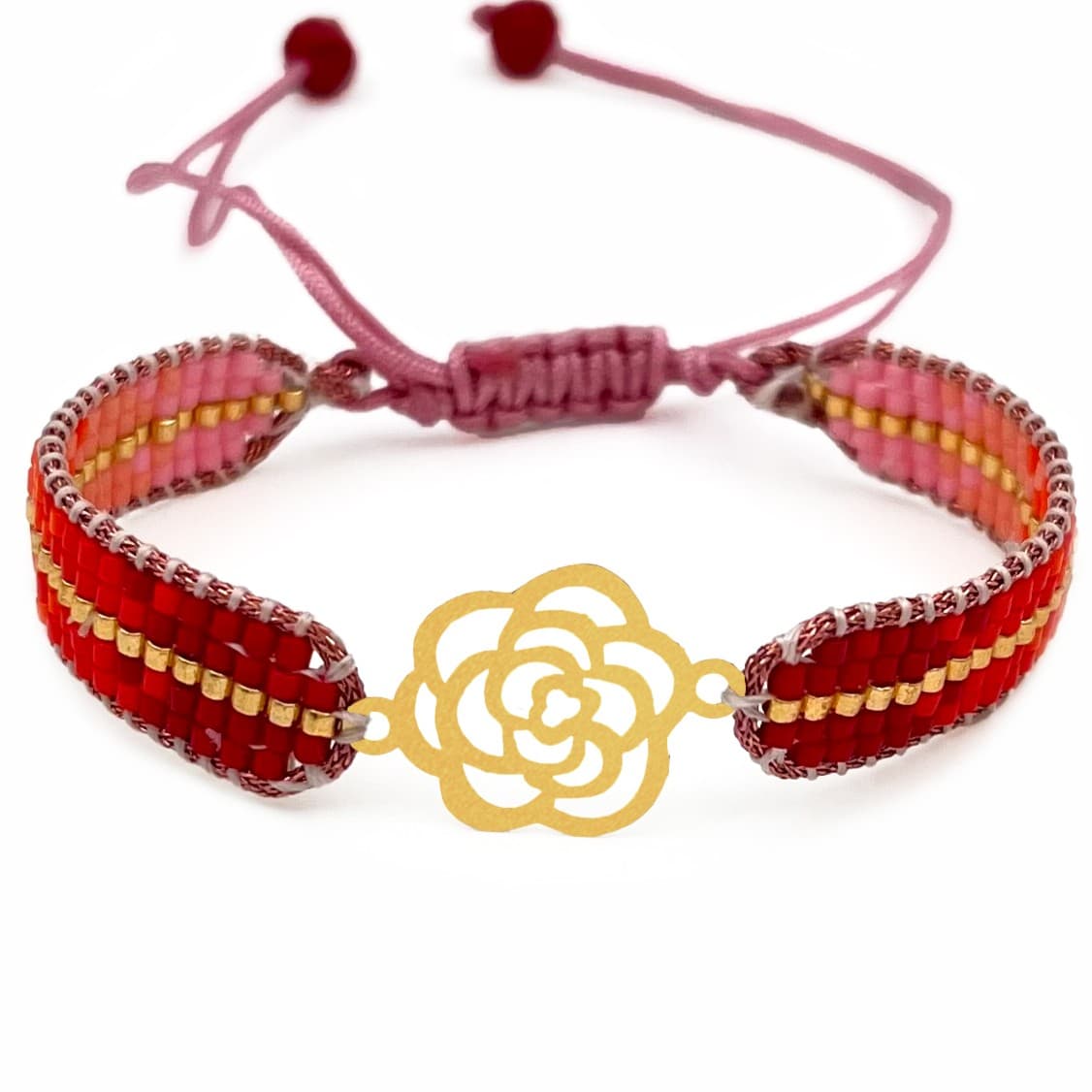 دستنبد طلا زنانه با پلاک طلا میوکی دیانا گالری کد 01028