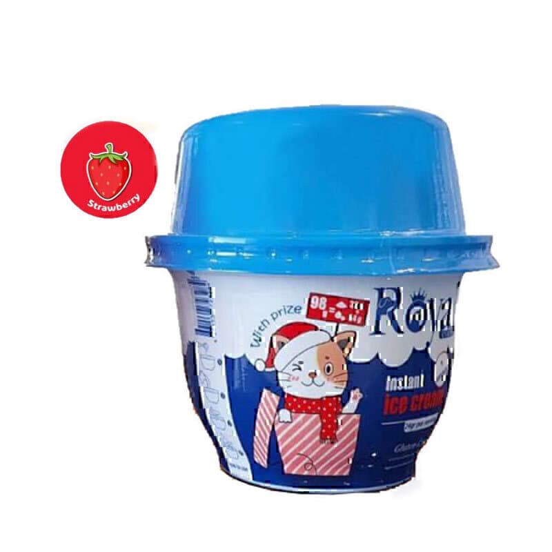 بستنی پودری مخصوص گربه رویال کوکو با طعم توت فرنگی وزن 32 گرم