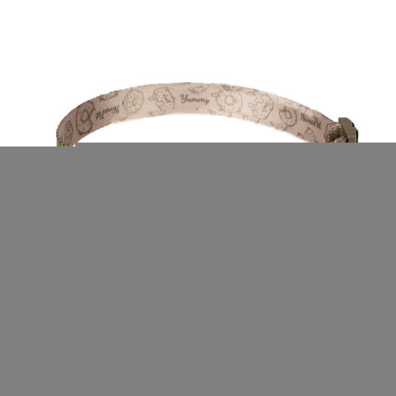 قلاده گردنی تسمه ای سگ نیناپت مدل پونو بدون لید سایز 1