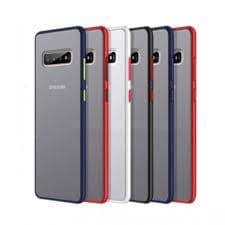 قاب گوشی سامسونگ Galaxy S10 PLUS مدل پشت مات محافظ لنز دار