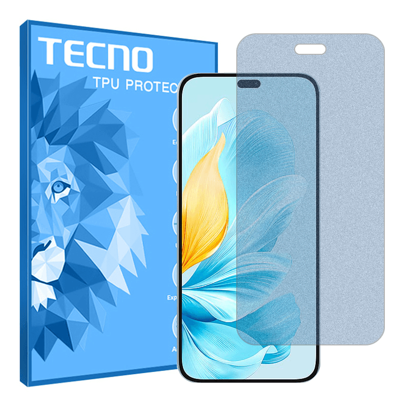 گلس گوشی مات آنتی بلو آنر 200 Lite تکنو مدل Resistant