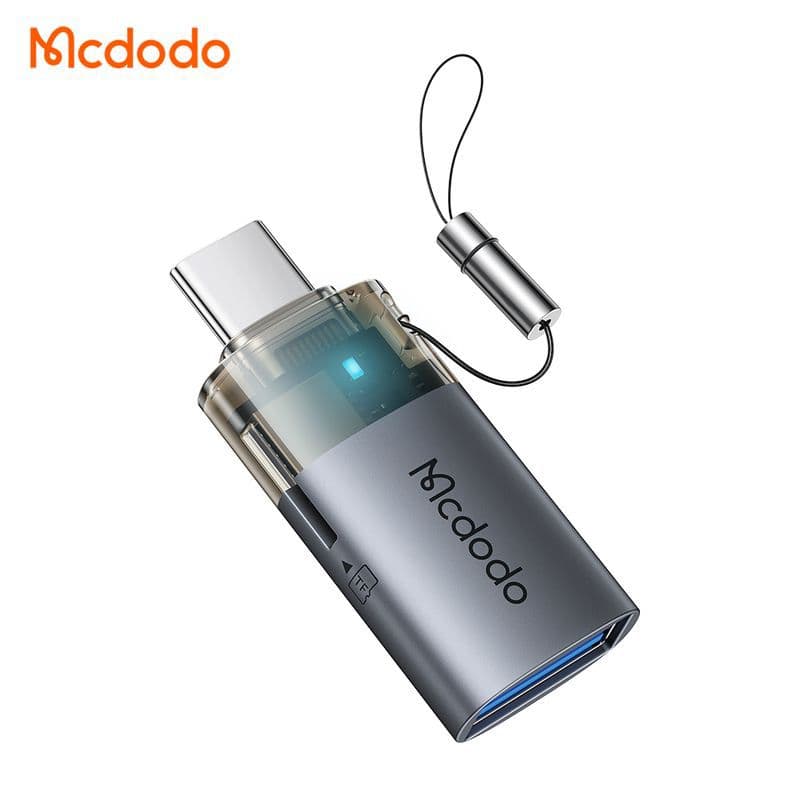 OTG تبدیل USB-A به تایپ سی+Micro SD مک دودو مدل MCDODO OT-7600