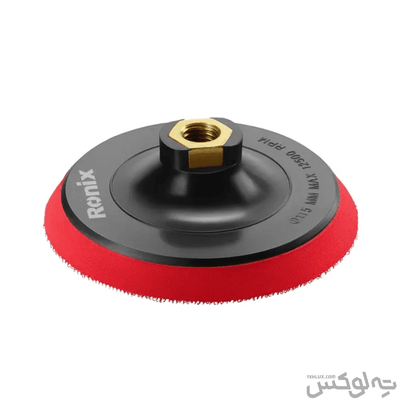 صفحه پولیش پلاستیکی چسب‌دار 115 میلی‌متری رونیکس مدل RH-3514