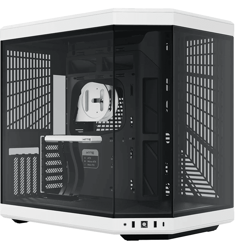 کیس کامپیوتر هایت Y70 Panda Mid Tower سفید