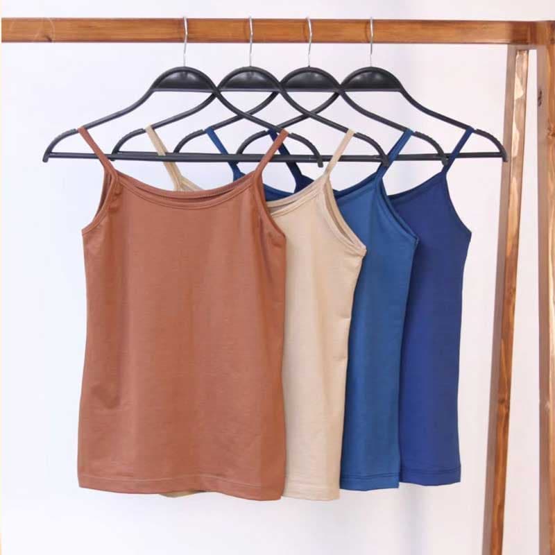 تاپ ۲ بندی رنگی قواره دار (پک 6 عددی)