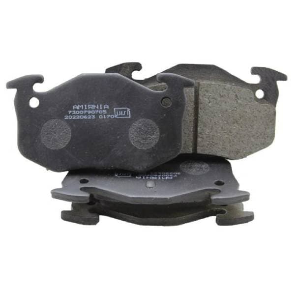 لنت ترمز عقب آبی خودرو پژو 206 تیپ 5 پارس لنت بسته 4 عددی