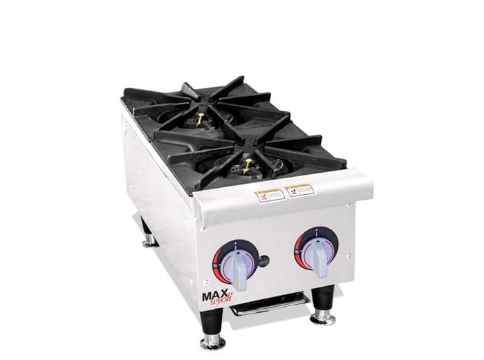 گاز ۲ شعله رومیزی مکث سیلور