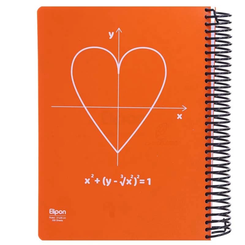 دفتر مشق 200 برگ الیپون کد 2501570