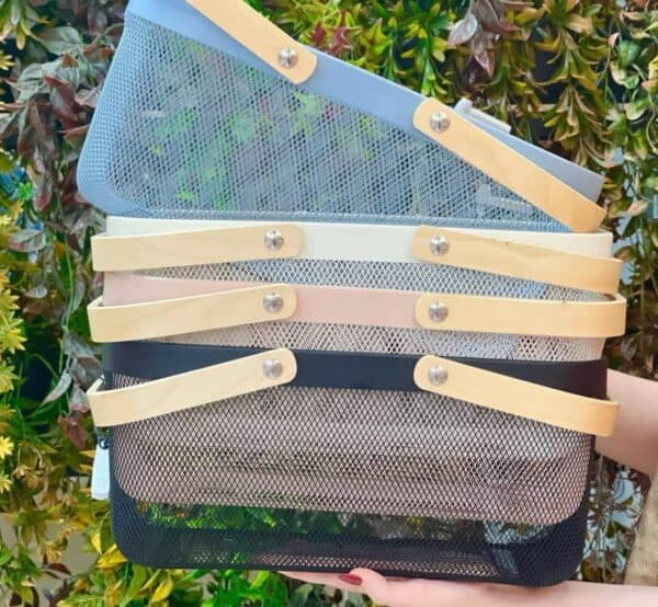 سبد فلزی طرح ایکیا مستطیلی کد7